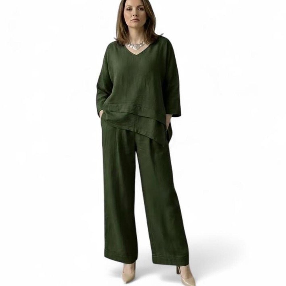 UOOZEE Women's Oversized Elastic 2-Piece Outfit Set